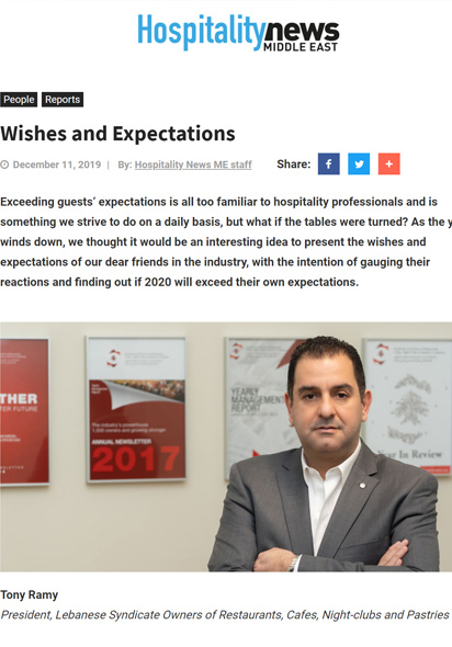 Wishes and Expectations - Hospitality Services